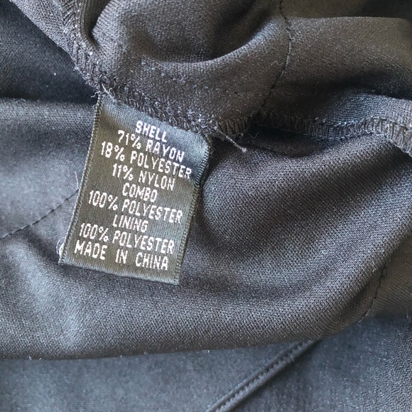 Adrianna Papell sz 10 Black flutter cocktail dress - Picture 8 of 10